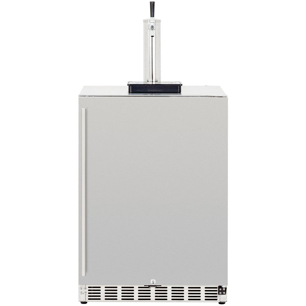 Summerset 6.6c Deluxe Outdoor Rated Single Tap Kegerator - Completed
