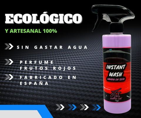 lavado en seco ecológico de coches