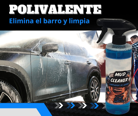 Limpiador de barro para coches y motos elimina el barro sin frotar la carrocería