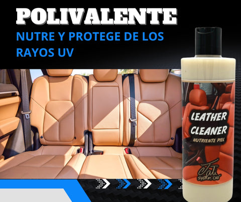 Nutriente de piel y cuero para coches