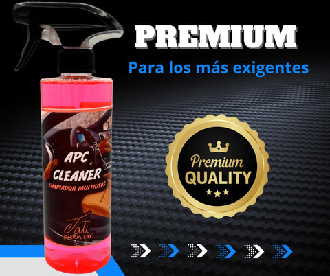 Producto desengrasante para limpiar coches