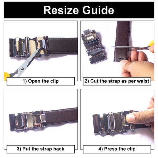 Labnoft Men's Auto-lock Belt Resize Guide
