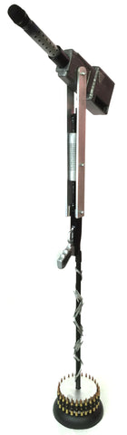 Custom mic stand for performer Machine Gun Kelly