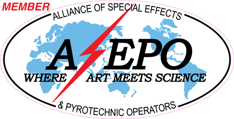 NewRuleFX is a Member of the Alliance of Special Effects & Pyrotechnic Operators