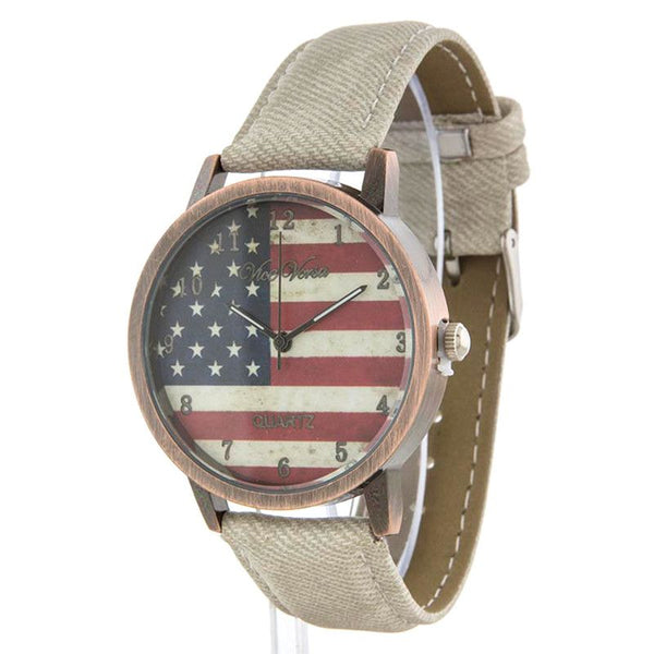 American Flag Watch – Jewelry Buzz Box