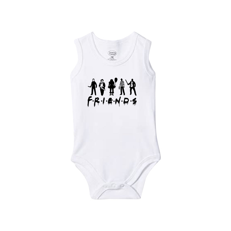 Horror Friends Baby Onesie