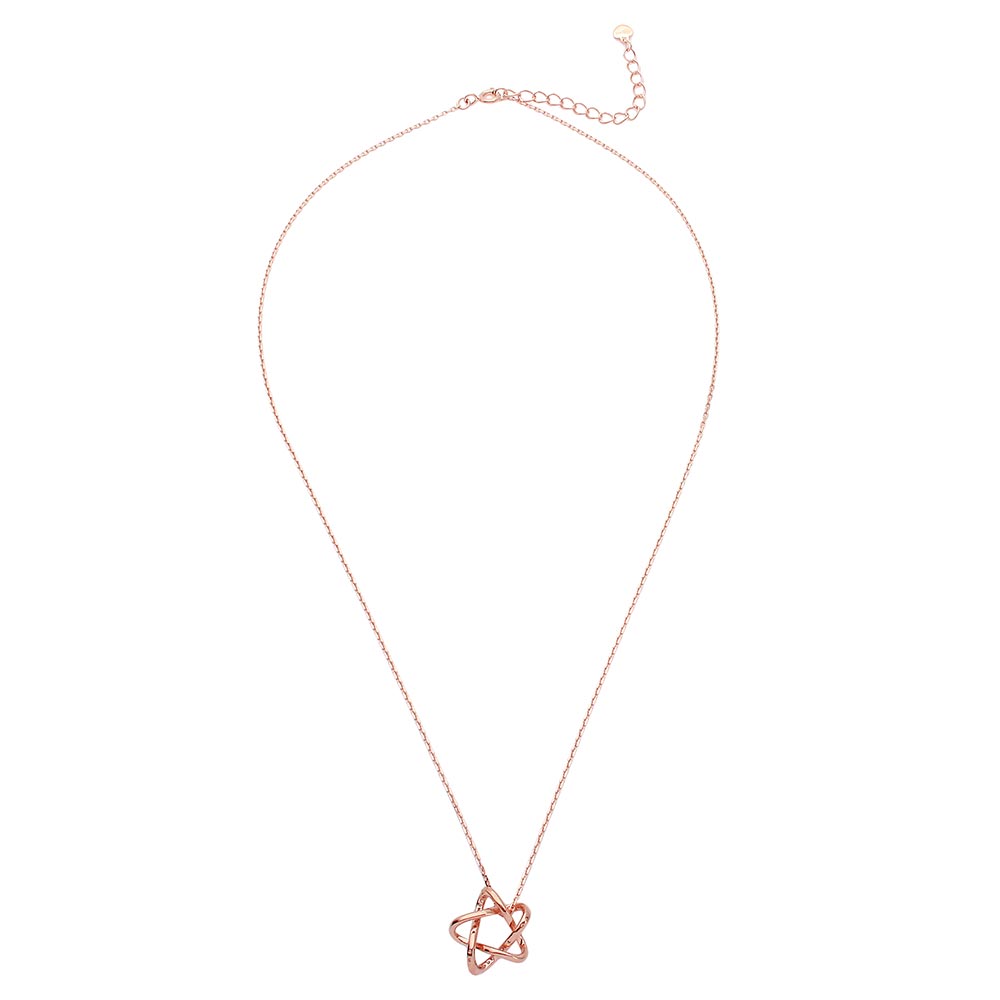 Intertwined Star Necklace