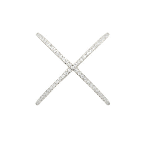 X Marks The Spot Ring – Jewelry Buzz Box