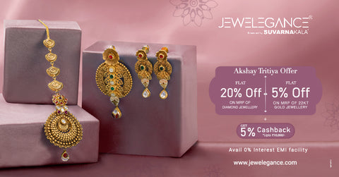 Akshay Tritiya 2023: Get 20% off on Diamond Jewelry & 5% off on 22kt  Ornaments – Jewelegance