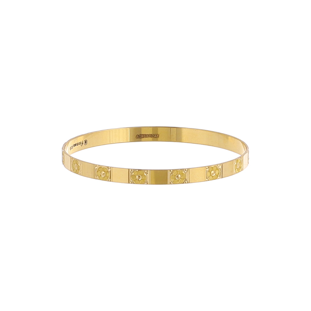 22k Plain Gold Bangles (28 gms) - Plain Gold Jewellery for Women by ...