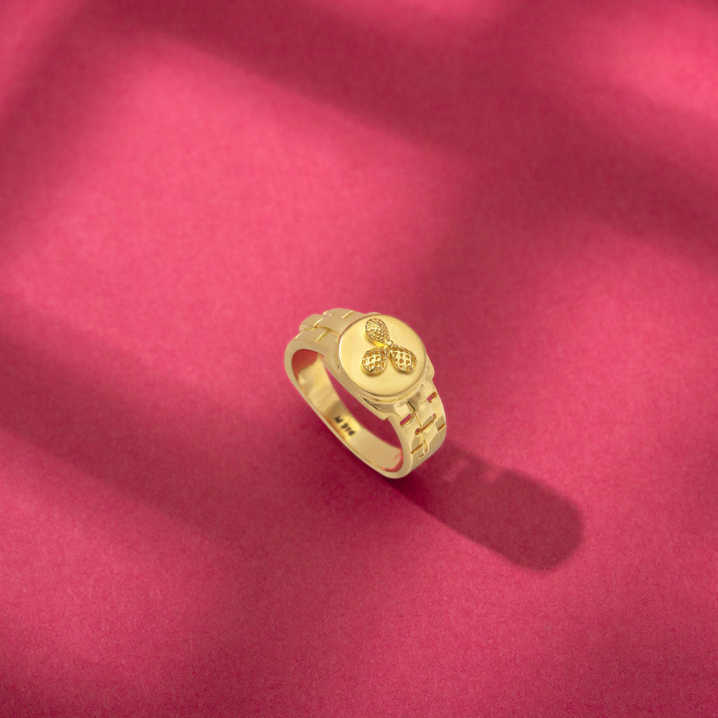 Freemen Fantastic Shivling Gold Plated Ring for Men - FMG326 – Freemen®