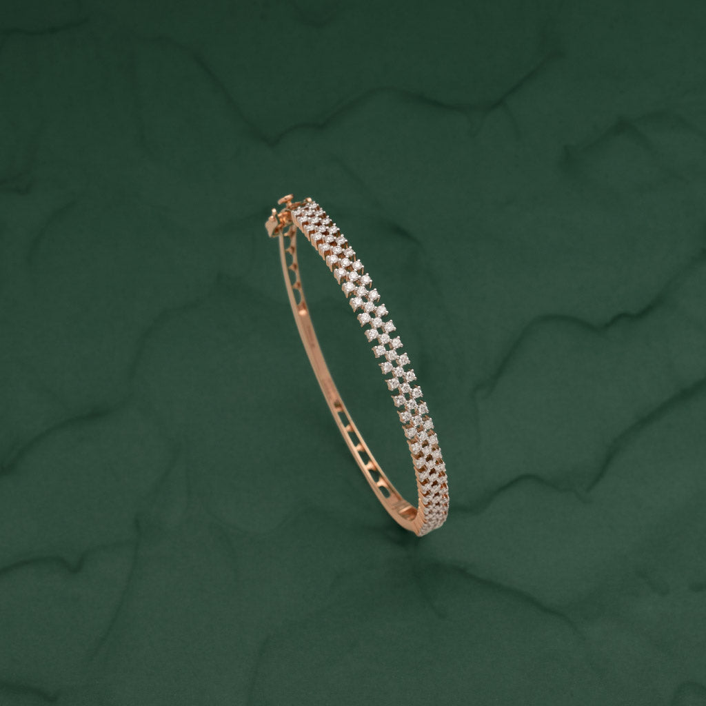 8.80 CT. E/F-VVS Diamond Tennis Bracelet in 18k White, Yellow or Pink Gold  - Belgium Diamonds Official Site