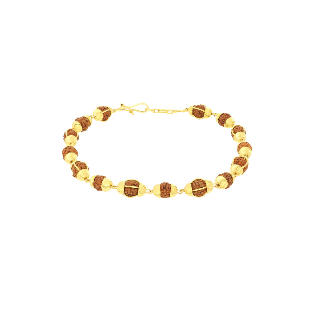 Acquire the Trendy 22KT Gold Link Bracelet at Bhima Gold Online | Buy now