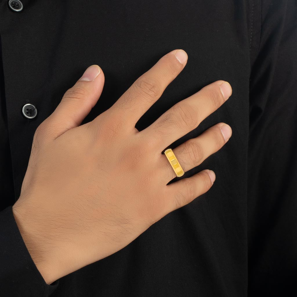 Wedding Rings Men Real Gold 24k | 18k Pure Gold Wedding Rings - Pure Real  18k Gold - Aliexpress