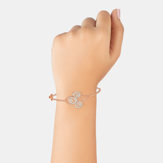 Diamond Pavé and Bezel Personalized Initial Bracelet – Ashley Schenkein  Jewelry Design