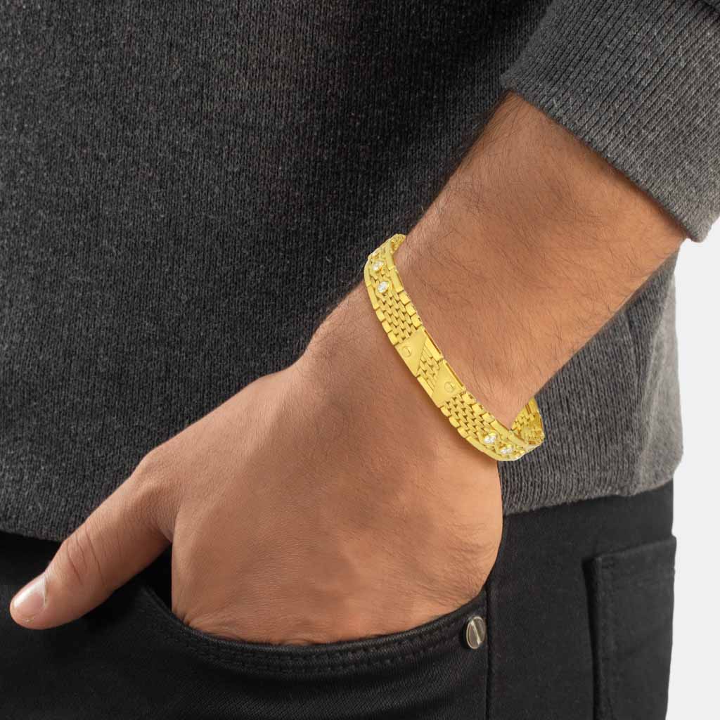 Golden plated bracelet | bracelet for girls | bracelet for women | gift  your wife girlfrien