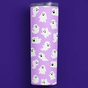 Ghosts Pattern 20oz Drink Tumbler - Ever Rhode