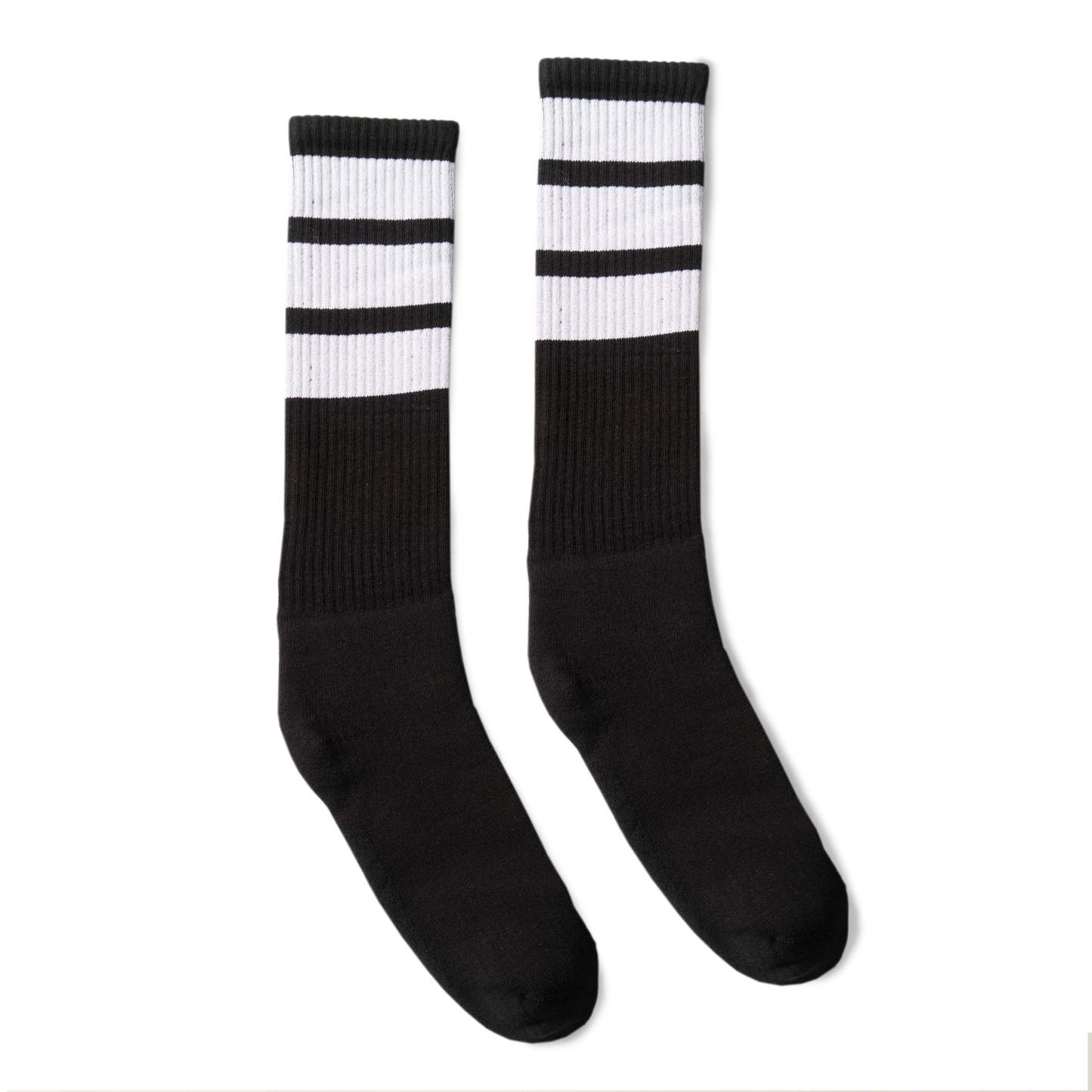 Knee High Bold Stripes Black | White – Ever Rhode