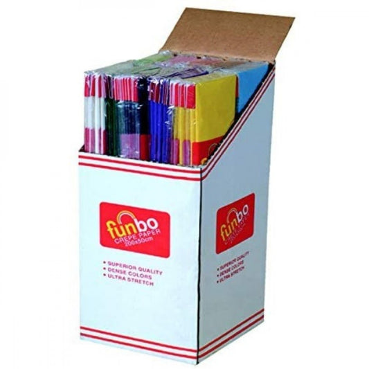 Funbo - Pack of 10 Crepe Paper 23gsm - Pink