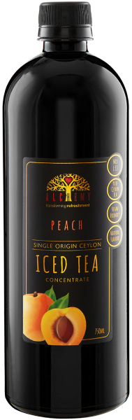 Peach Iced Tea 750ml - Alchemy Cordial product image