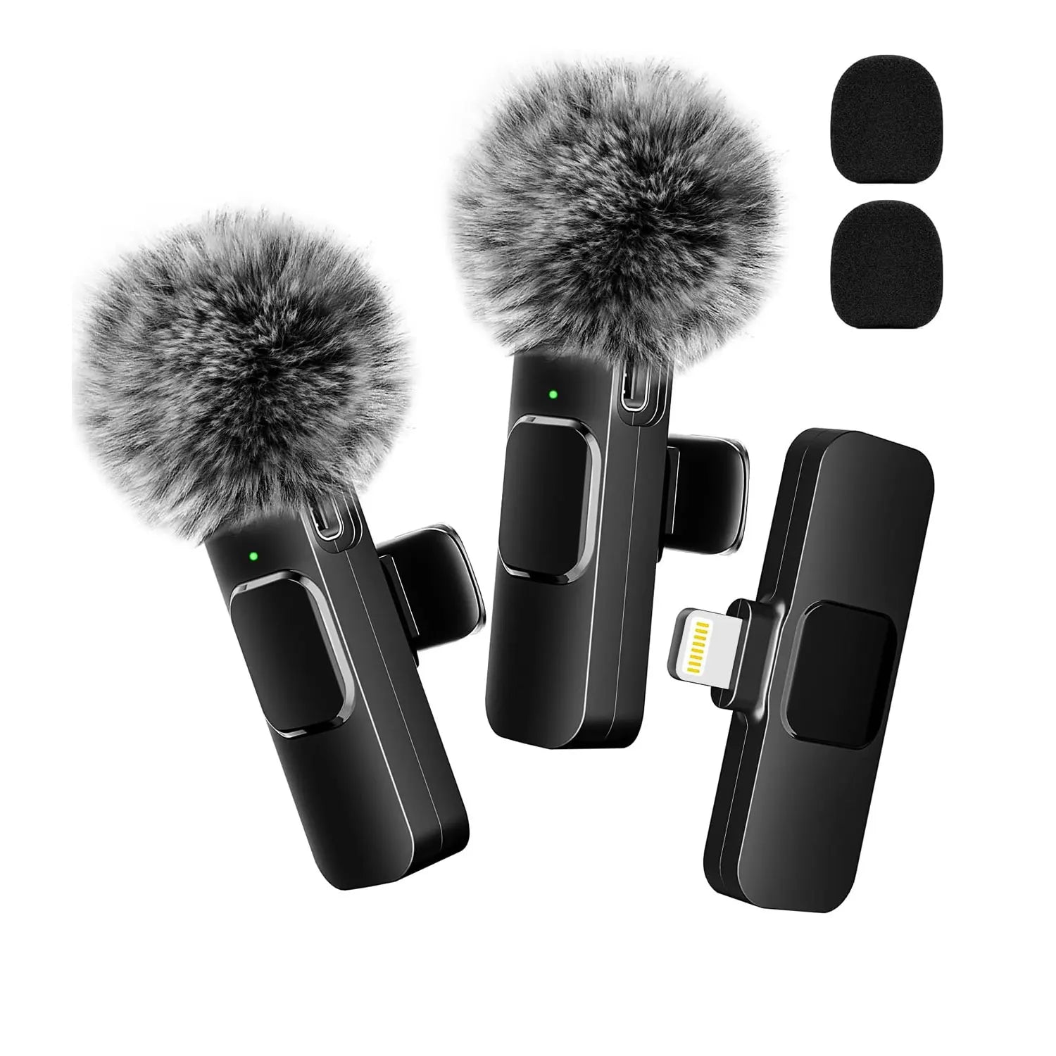 Micro Cravate Sans Fil - Enregistrement Audio & Vidéo | iPhone, Android, PC & Gaming