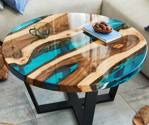 River Resin Table 