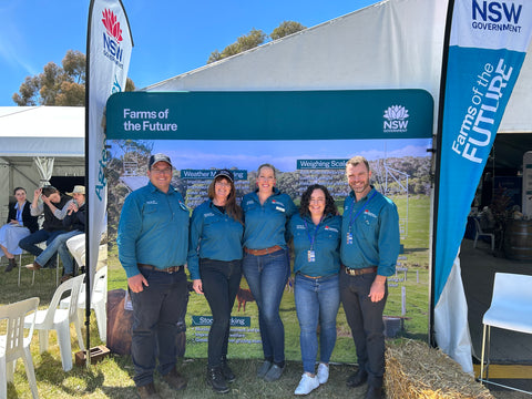 Agtech Alley Team - Justin Matthews, Kim Chandler, Clare Belfield, Ailie Webb, Hamish Dickson