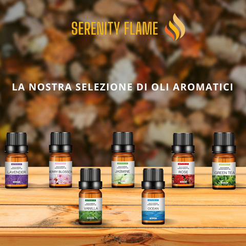 Oli Essenziali per i tuoi momenti di relax – Serenity Flame