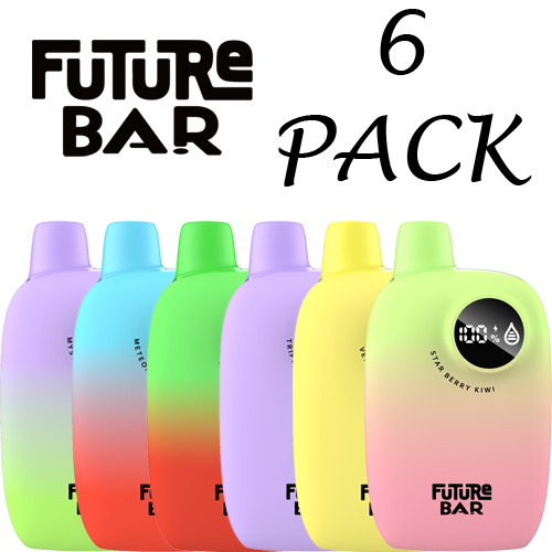 Future Bar Ai7 7000 Puffs Disposable Vape - 6 Pack