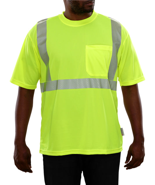 VaporActive Compression Shirt, Hi Vis Orange