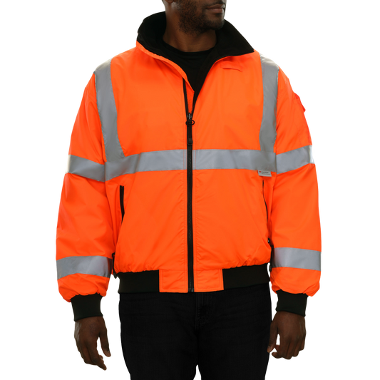 Hi-Vis Soft Shell Jacket: 451STLB – Reflective Apparel Inc