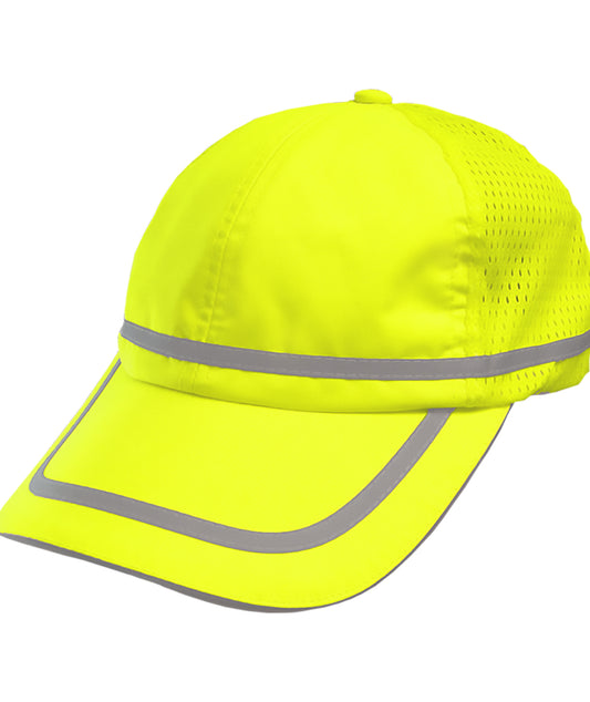 Elite Hat - 360 Degree Reflective Tech- High Viz Yellow