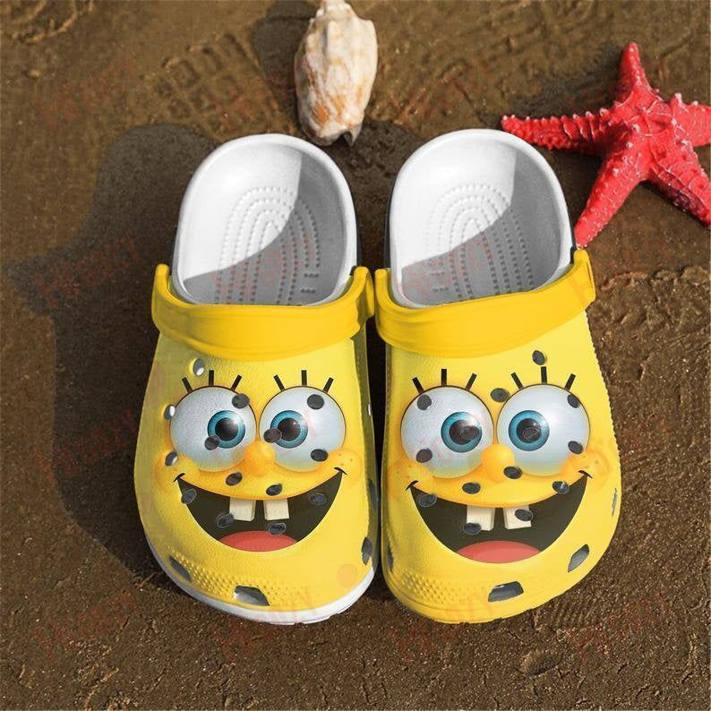 Spongebob 3D Comfortable For Mens And Womens Classic Water Crocs Clog ...