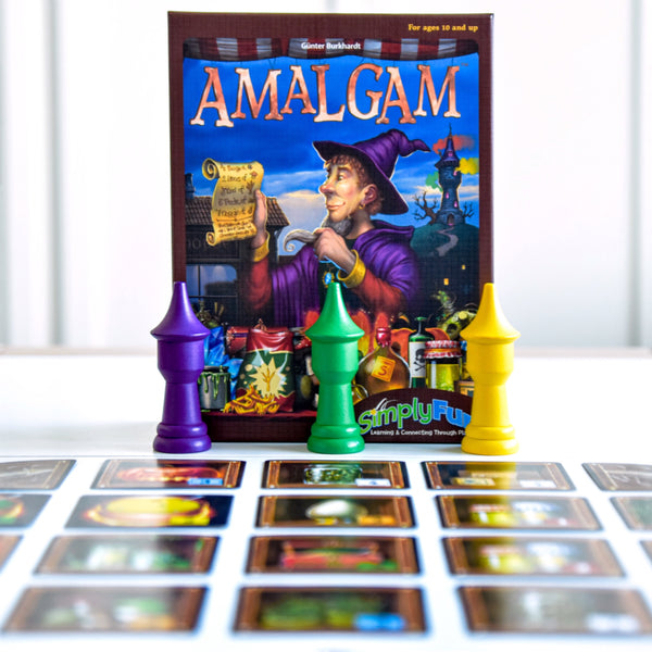 Best Halloween Party Games for Kids and Adults - Wizard strategy game - Amalgam memory game