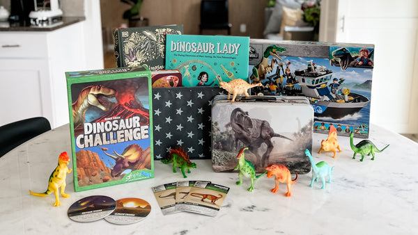 Dinosaur Theme Summer Morning Basket Ideas