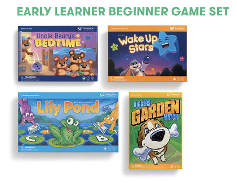 SimplyFun Early Learner Beginner Game Set for Head Start