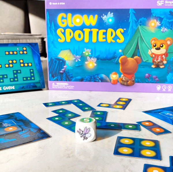 Glow Spotters Math Game by SimplyFun