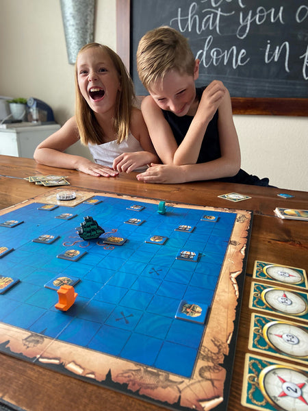 Phantom Seas educational board game by SimplyFun