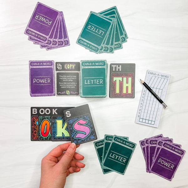 Unique Stocking Stuffers Games- word game - card game