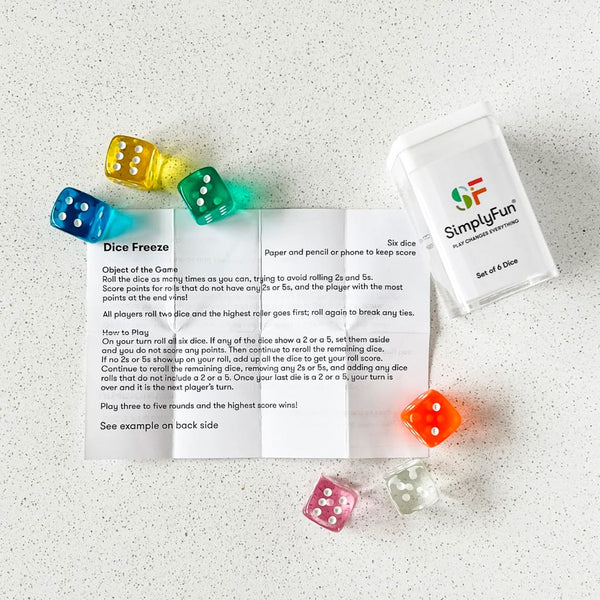 Unique Stocking Stuffer Games- dice game set