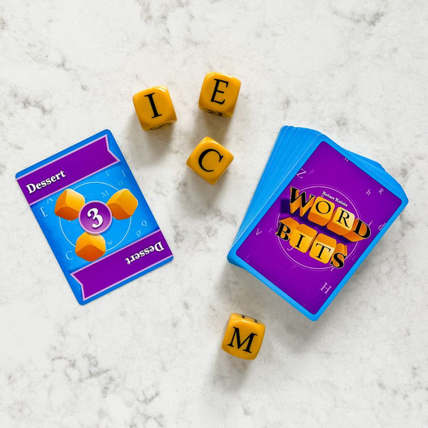 Unique Stocking Stuffer Games- word game - dice game