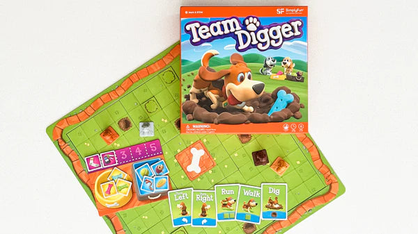 early coding game Team Digger by SimplyFun