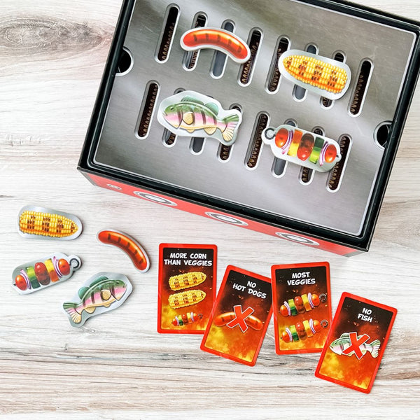 SimplyFun's Grill Party, a family-fun father's day bbq game.