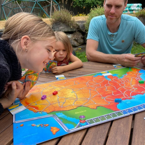 SimplyFun's Let's Drive, a father's day U.S. geography game.