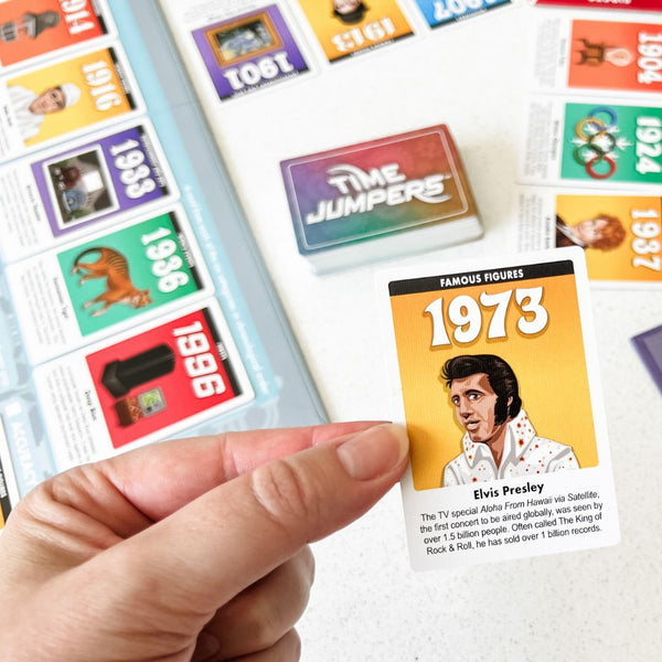 SimplyFun's Time Jumpers, a family-fun father's day history game.