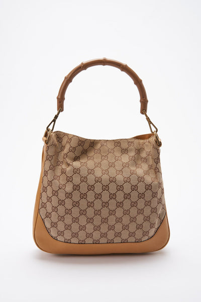 Sac en bambou Gucci vintage avec poignée en bambou