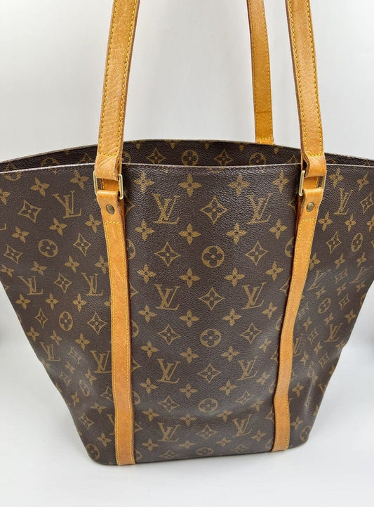 LOUIS VUITTON LV Mat Allston Monogram Noisette Black Vernis Used M55122  BQ842 Y