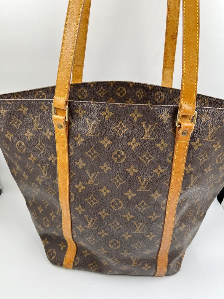 Sac Plat Tote Bag  Luxury Monogram Other Canvas Z22  LOUIS VUITTON