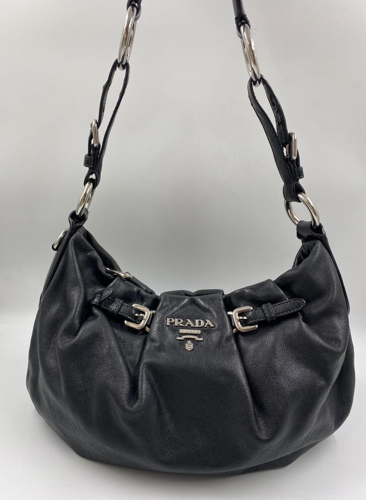 Prada Leather Shoulder Bag – The Hosta