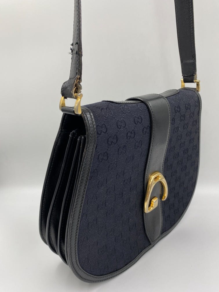 Vintage Gucci Saddle Bag – The Hosta